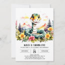 Recherche de serpent invitations Aquarelle
