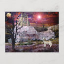 Recherche de lune loup cartes postales Étoiles