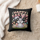 Recherche de pâques lapin coussins Printemps