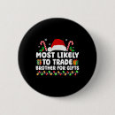 Recherche de tim burton badges Xmas