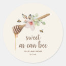 Recherche de abeilles fleurs autocollants Baby shower
