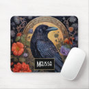 Recherche de corbeau tapis souris Corneille