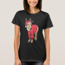 Recherche de reindeer femme tshirts Santa claus