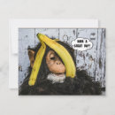 Recherche de singe banane vœux cartes Chillon