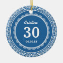 Recherche de 30 ans ornements 30ème anniversaire