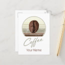 Recherche de fèves cartes postales Espresso