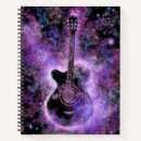 Recherche de notes de musique carnets Guitare