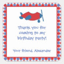 Recherche de anniversaire avion autocollants Rouge