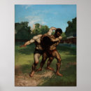 Recherche de lutteurs art Courbet