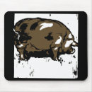 Recherche de porc tapis souris Vintage
