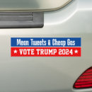Recherche de humour donald trump voiture autocollants Tromper