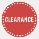 Recherche de signe rouge autocollants Vente