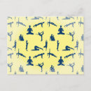 Recherche de poses de yoga cartes postales Asanas