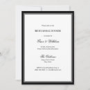 Recherche de formel noir blanc invitations Traditionnel