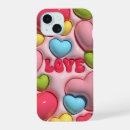 Recherche de love heart iphone coques Rose