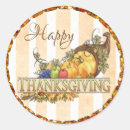 Recherche de abondance autocollants Thanksgiving