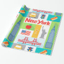Recherche de new york city papier cadeau Les etats unis