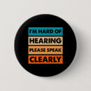 Recherche de sourd dans une oreille badges Dur