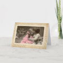 Recherche de baiser vintage vœux cartes Rétro