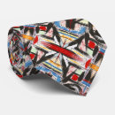 Recherche de couleurs primaires cravates Géométrique