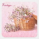 Recherche de panier autocollants Jeune fille