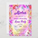 Recherche de style hawaïen invitations Tropical