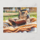 Recherche de lecture de chat cartes postales Félin