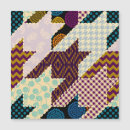 Recherche de motif patchwork vœux cartes Illustration