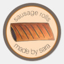 Recherche de saucisse autocollants Collation