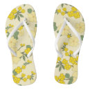 Recherche de fleurs jaunes tongs Pour elle