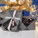Recherche de grey plaid papier cadeau Noir