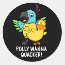 Recherche de perroquet drôle autocollants Pour tous