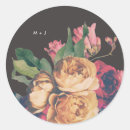 Recherche de fleurs antiques autocollants Pour elle
