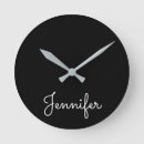 Recherche de personnalisables horloges Noir