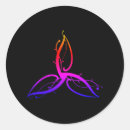 Recherche de symboles celtiques autocollants Triquetra