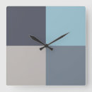 Recherche de gris clair horloges Bleu