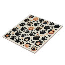 Recherche de chien carreaux Empreinte de patte