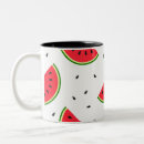 Recherche de pastèque rouge tasses Motif