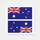 Recherche de drapeau australien serviettes Partie