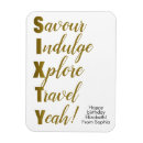 Recherche de soixantième magnets Typographie