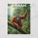 Recherche de sabah cartes postales Bornéo
