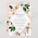 Recherche de floral retirement party invitations Flowers