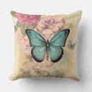 Recherche de papillon vintage coussins Floral
