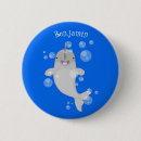 Recherche de baleine mignonne badges Kawaii
