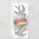 Recherche de tatouage vintage vœux cartes Rétro