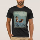 Recherche de tandem vêtements Chiens à bicyclette