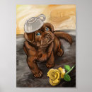 Recherche de chiot de laboratoire de chocolat posters Labrador