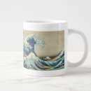 Recherche de vague tasses Katsushika hokusai