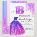 Recherche de chic 16x22 invitations Unique