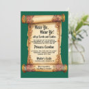 Recherche de medieval anniversaire invitations Princesse